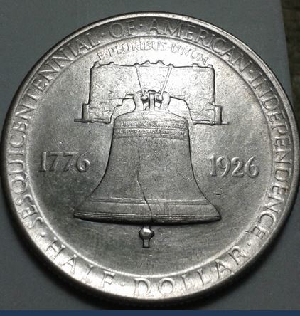 1/2-D�lar-1926-Sesquicentennial-Of-America-Independence.-Degree-If-Possible?